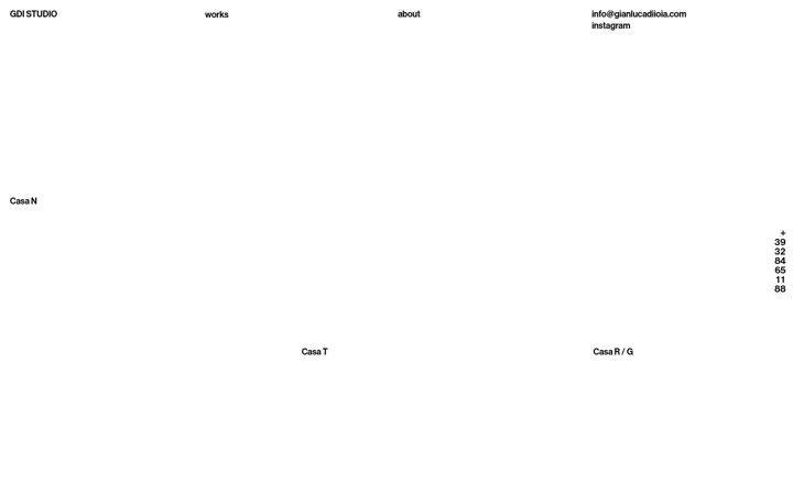 Screenshot of gianlucadiioia.com