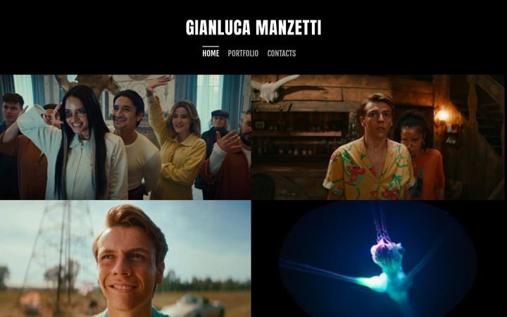 Screenshot of gianlucamanzetti.com