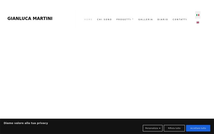 Screenshot of gianlucamartini.com