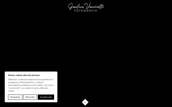 Screenshot of gianlucavannicellifoto.it