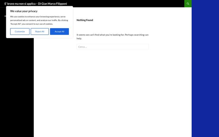 Screenshot of gianmarcofilipponi.altervista.org