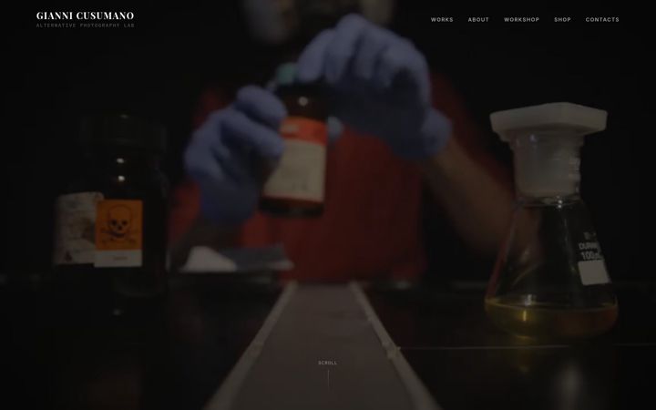Screenshot of giannicusumano.com
