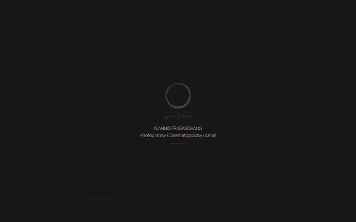 Screenshot of giannisfrabaschalis.com