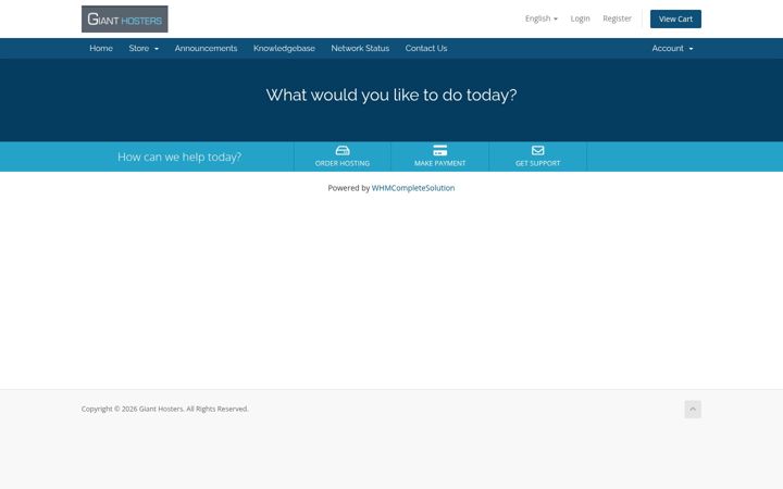 Screenshot of gianthosters.com