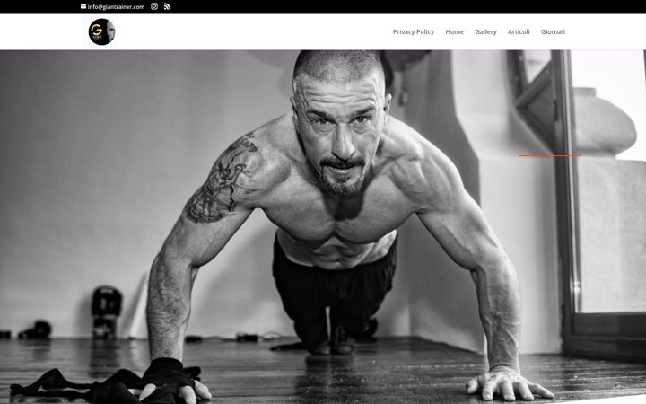 Screenshot of giantrainer.com