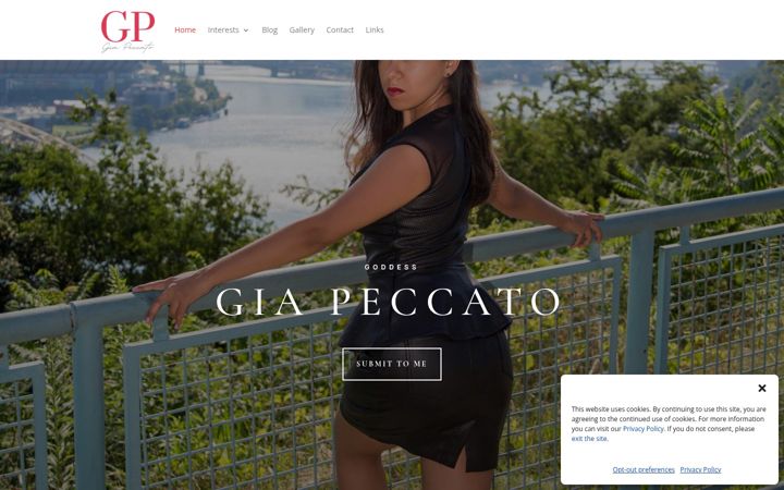 Screenshot of giapeccato.com