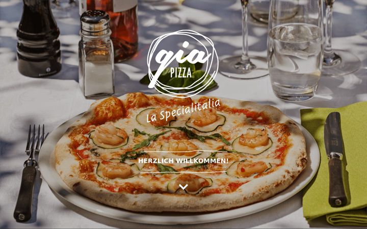 Screenshot of giapizza.de