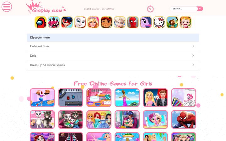 Screenshot of giaplay.com