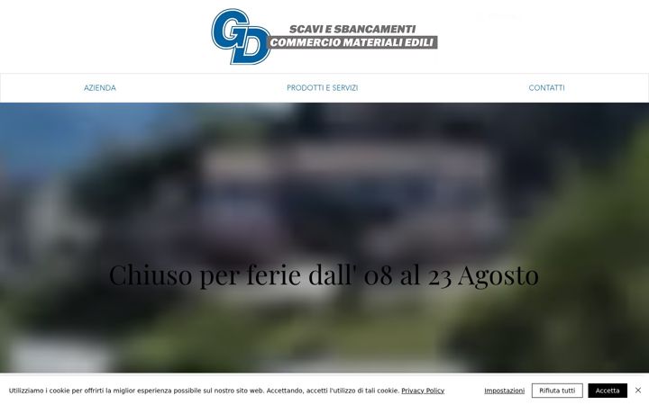 Screenshot of giardellidino.it
