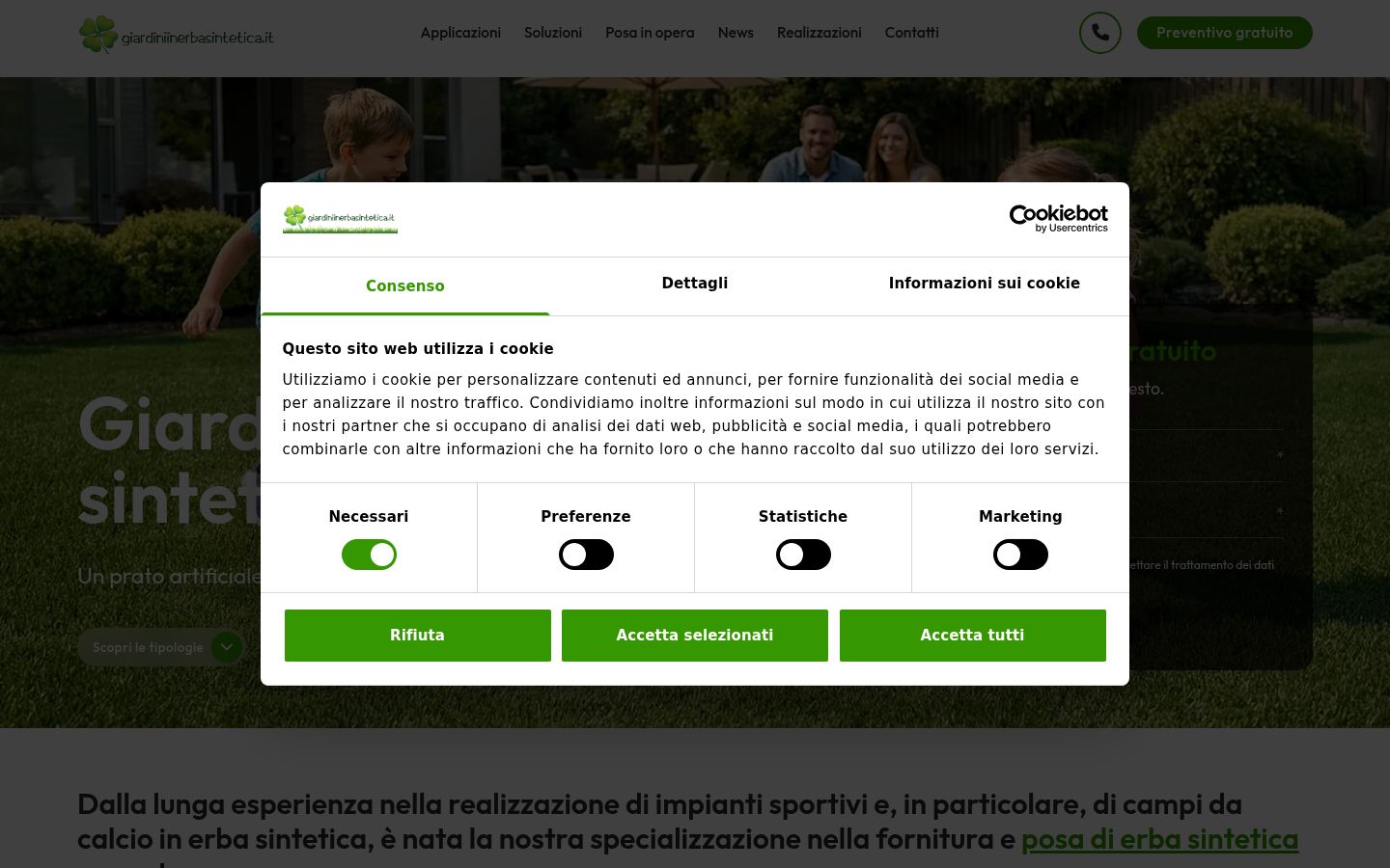 Ekraanipilt nõusolekubännerist, mida näidati enne mis tahes suhtlust