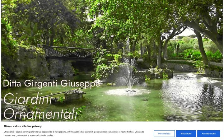 Screenshot of giardiniornamentali.it