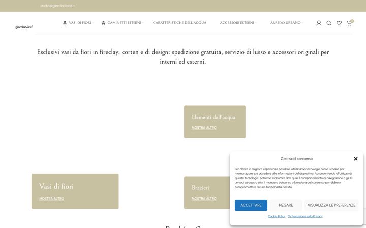 Screenshot of giardinoland.it