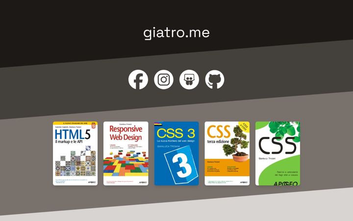Screenshot of giatro.me