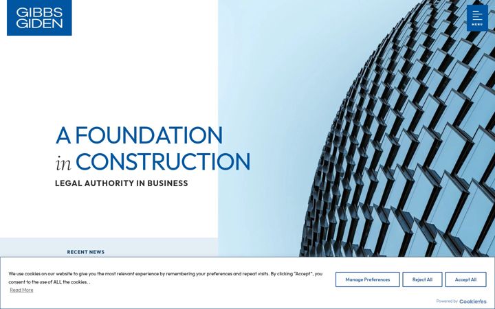 Screenshot of gibbsgiden.com