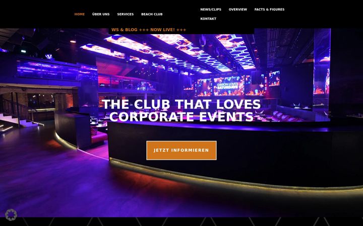 Screenshot of gibson-corporate-events.de