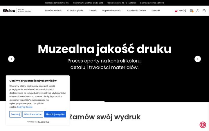 Screenshot of gicleo.com