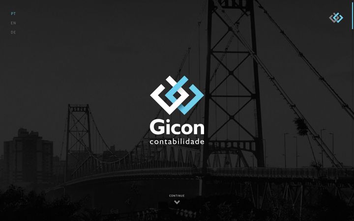 Screenshot of gicon.cnt.br