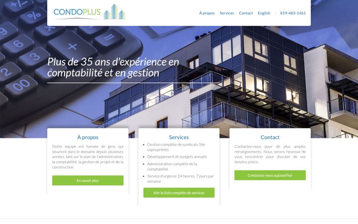 Screenshot of gicondoplus.com
