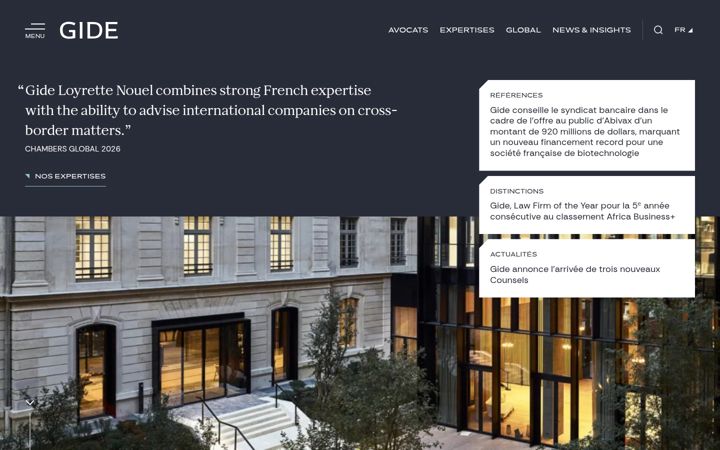 Screenshot of gide-realestate.com