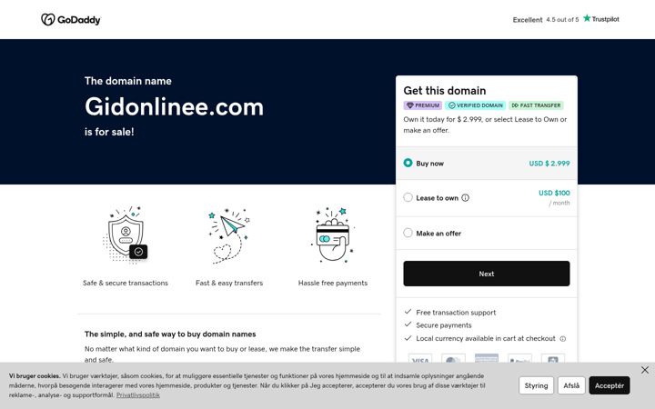 Ekrano kopija gidonlinee.com