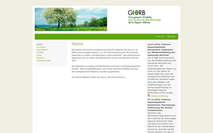 Screenshot of gidrb.ch