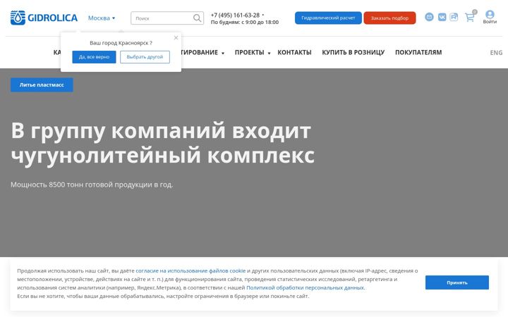 Screenshot of gidrolica.ru