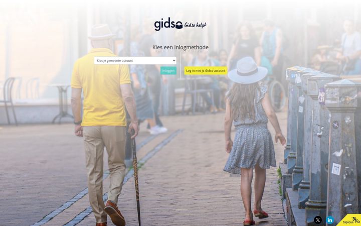 Screenshot of gidso.nl