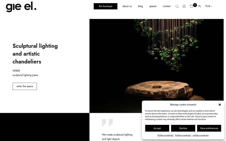 Screenshot of gie-el.pl