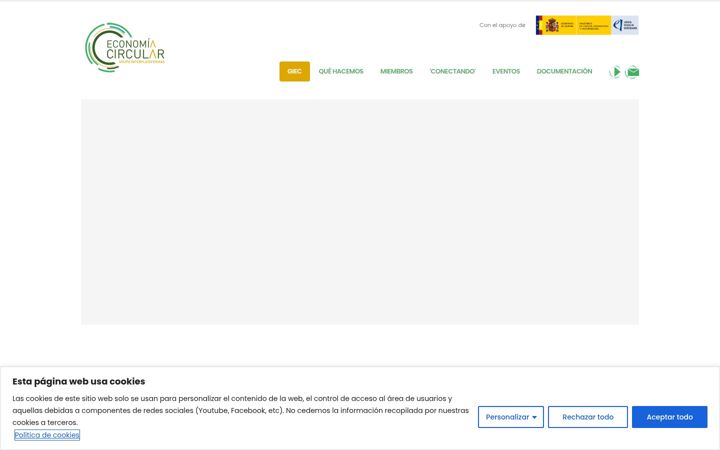 Screenshot of giec.es