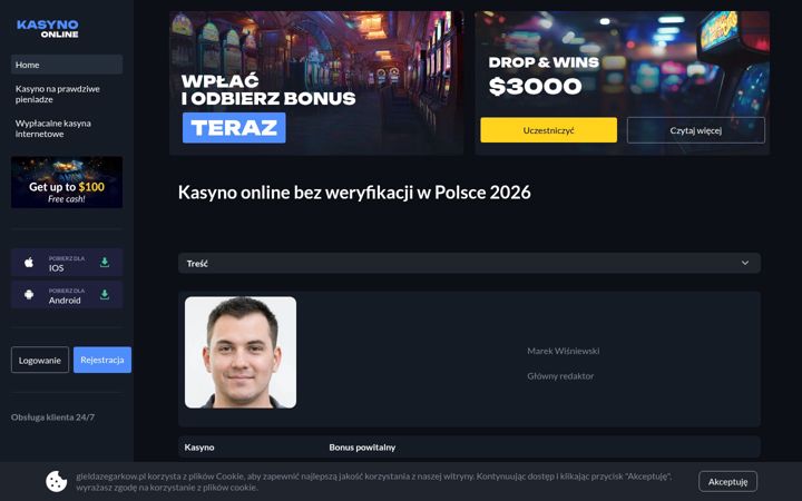 Screenshot of gieldazegarkow.pl