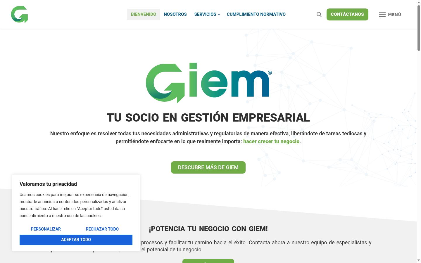 Screenshot van de toestemmingsbanner zoals getoond vóór enige interactie