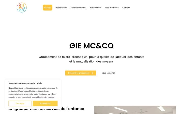 Screenshot of giemcco.fr