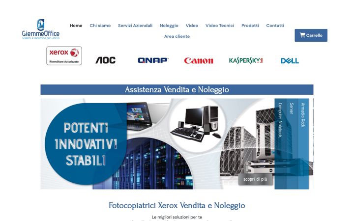 Screenshot of giemmeoffice.com