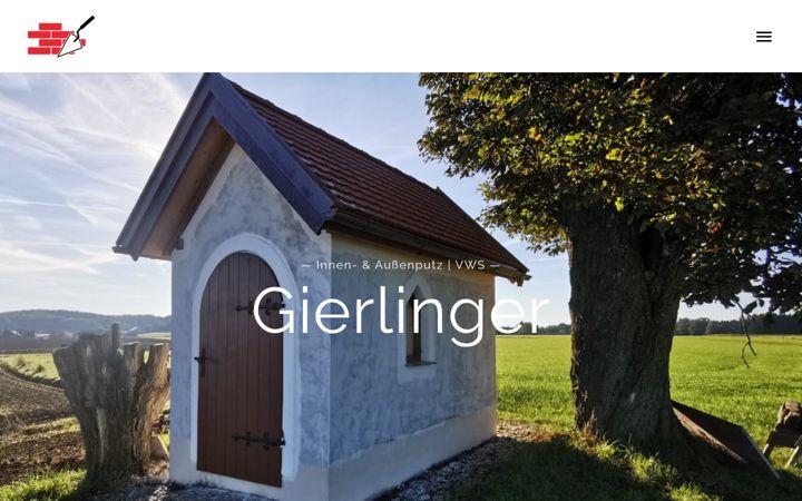 Screenshot of gierlinger-putz.at