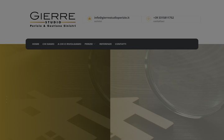 Screenshot of gierrestudioperizie.it