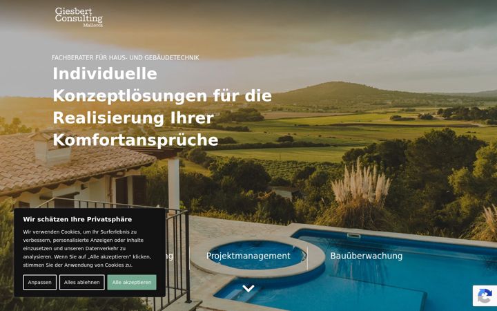 Screenshot of giesbertconsulting.com