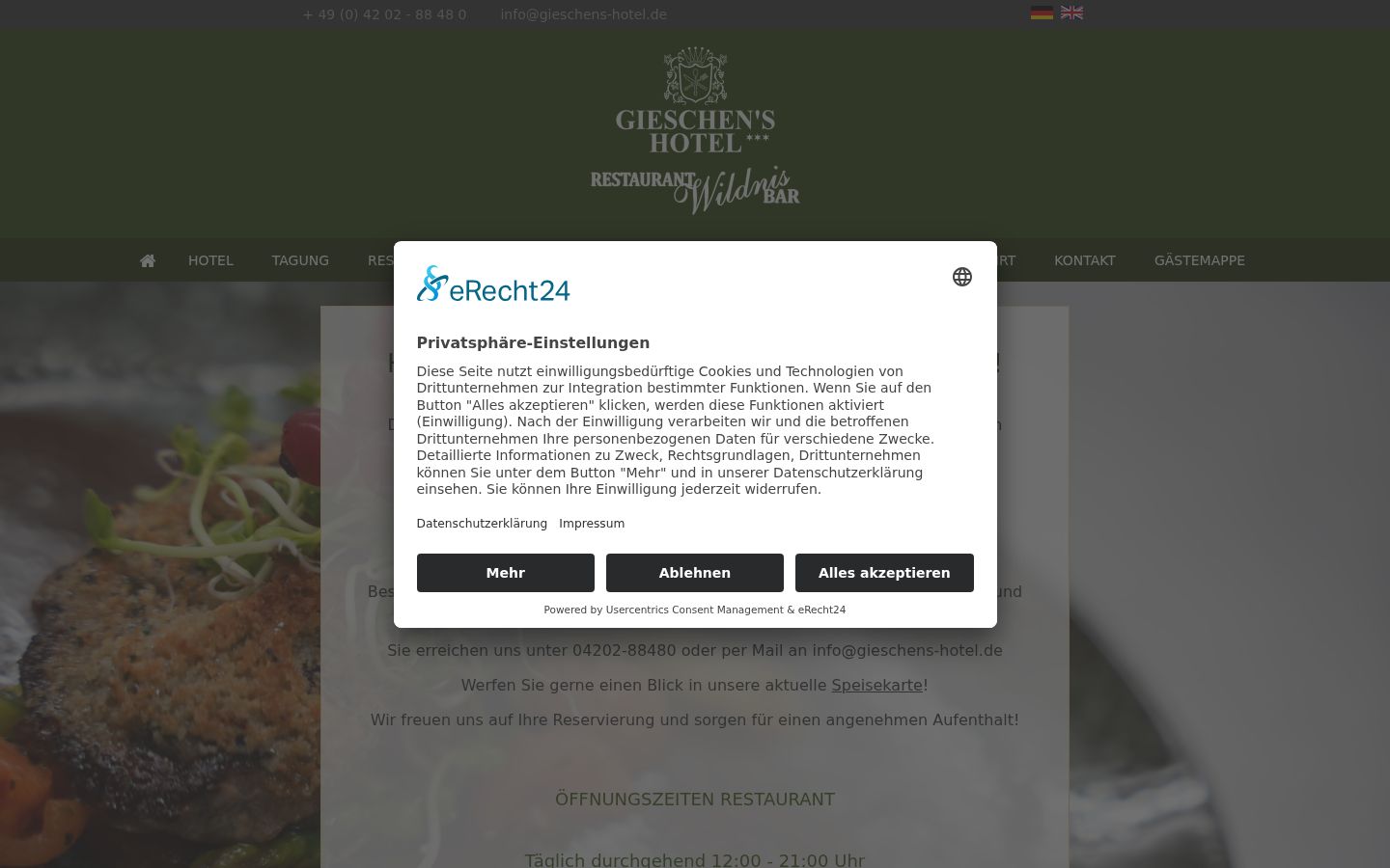 Screenshot tal-banner tal-kunsens muri qabel kwalunkwe interazzjoni