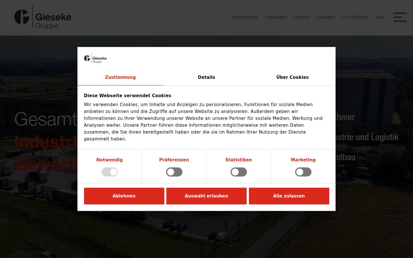 Zrzut ekranu banera zgody wyświetlanego przed jakąkolwiek interakcją