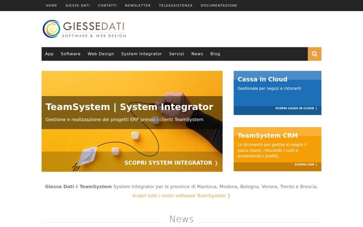 Screenshot of giessedati.it