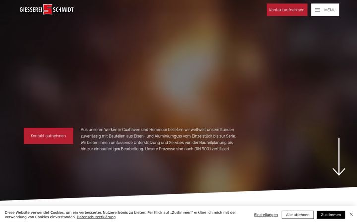 Screenshot of giesserei-schmidt.de