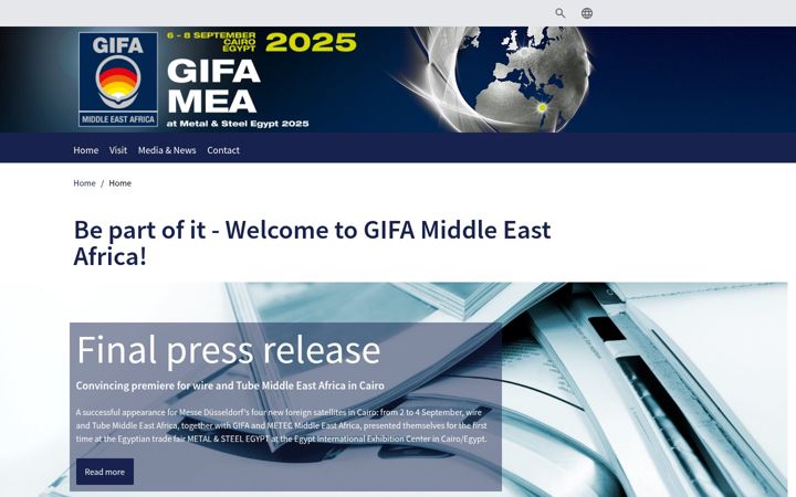 Screenshot of gifa-mea.com