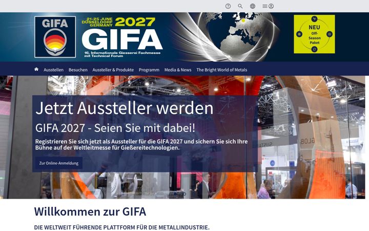 Screenshot of gifa.de