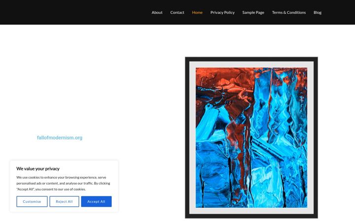 Screenshot of gifamy.com
