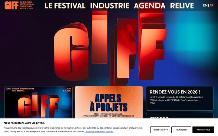 Screenshot of giff.ch