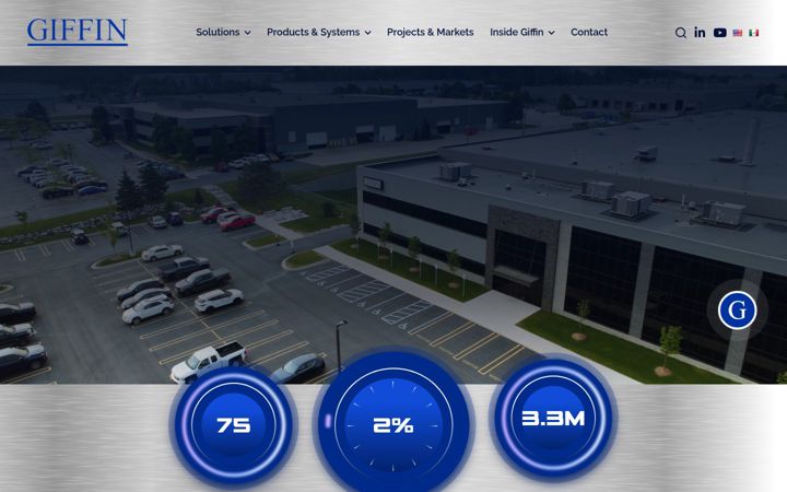 Screenshot of giffininc.com