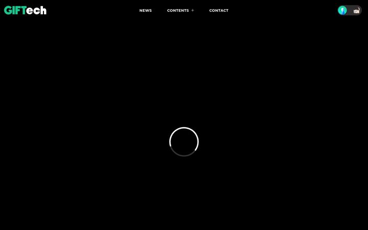 Screenshot of giftech.io