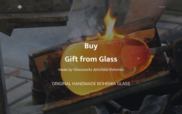 Screenshot of giftfromglass.com