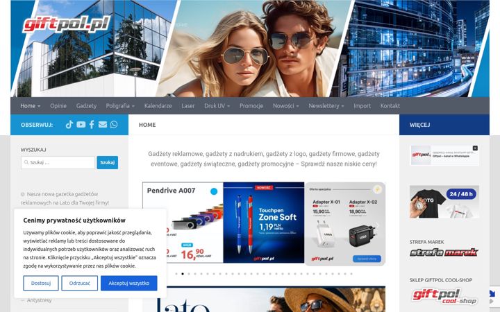Screenshot of giftpol.pl