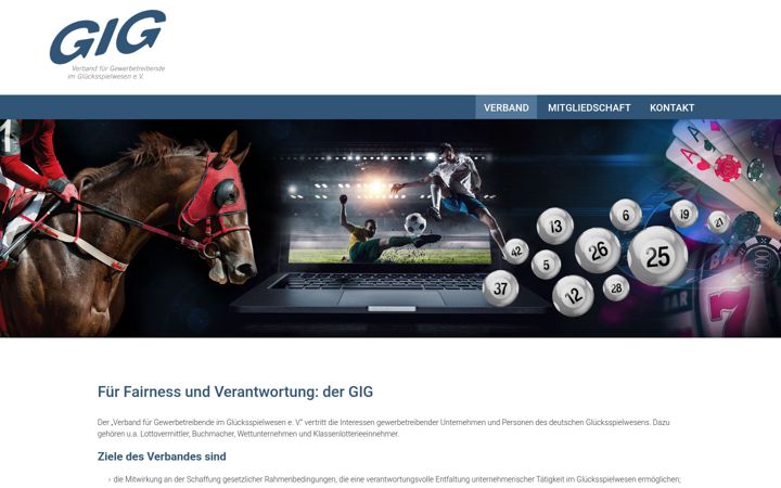 Screenshot of gig-verband.de