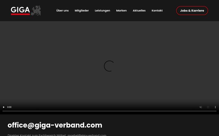 Screenshot of giga-verband.com